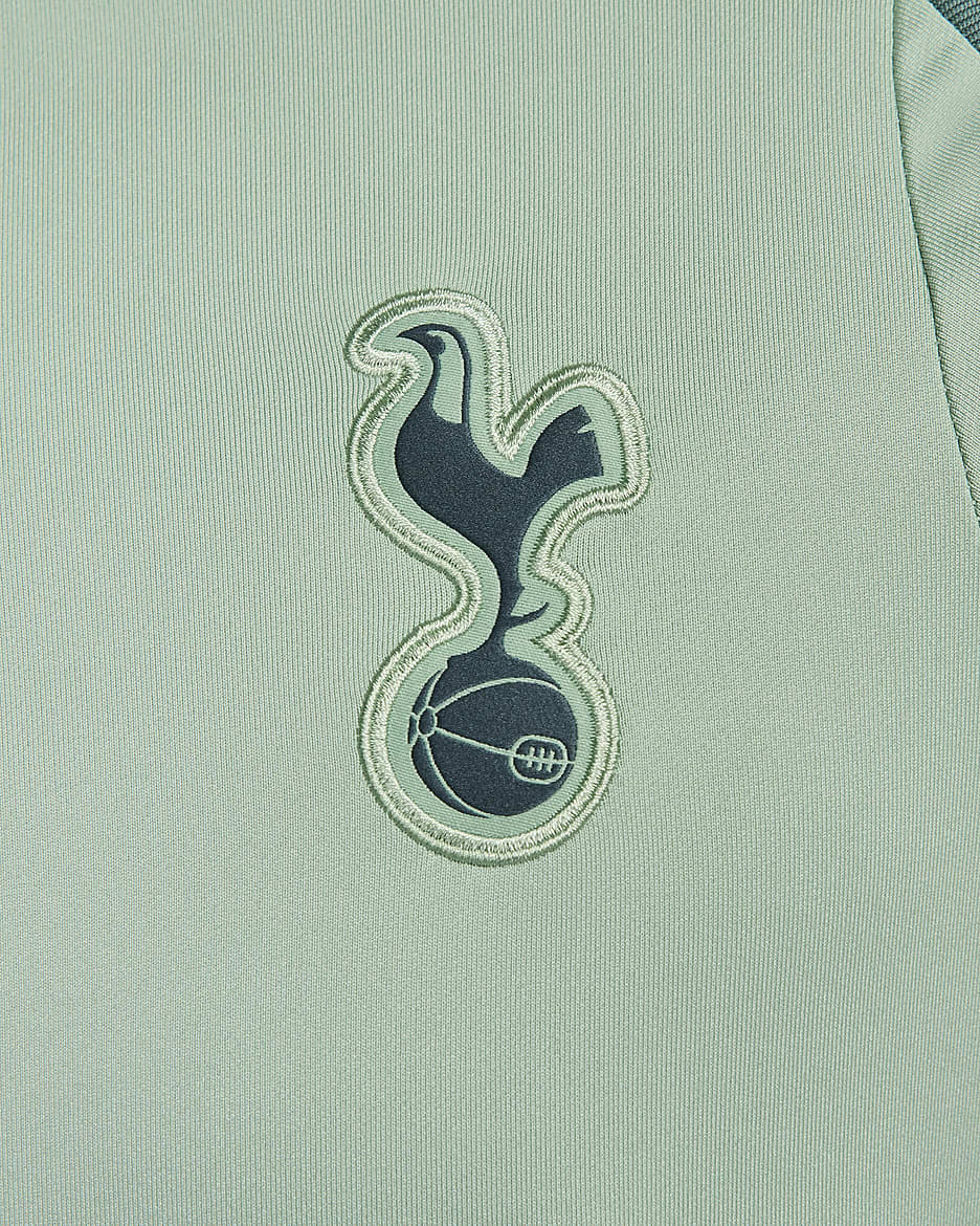 Tottenham Hotspur Strike Third Men's Nike Dri-FIT Football Drill Top - Enamel Green/Bicoastal/Faded Spruce