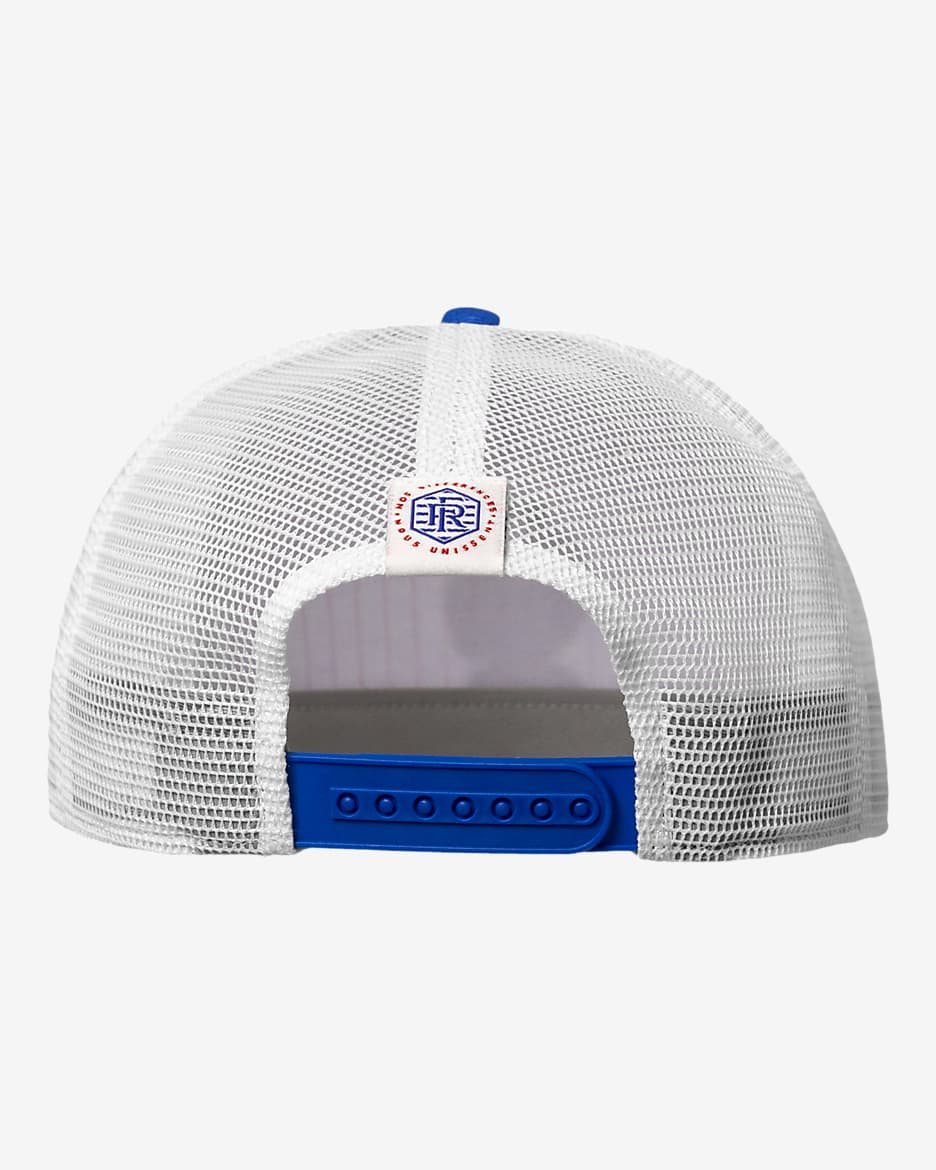 FFF Nike Soccer Trucker Cap - Game Royal