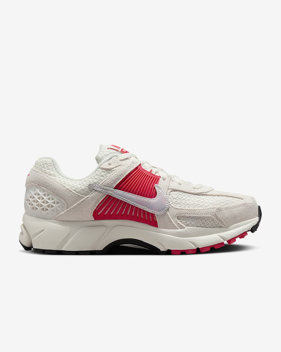 Nike Zoom Vomero 5 Women's Shoes - Sail/Siren Red/Black/Multi-Colour