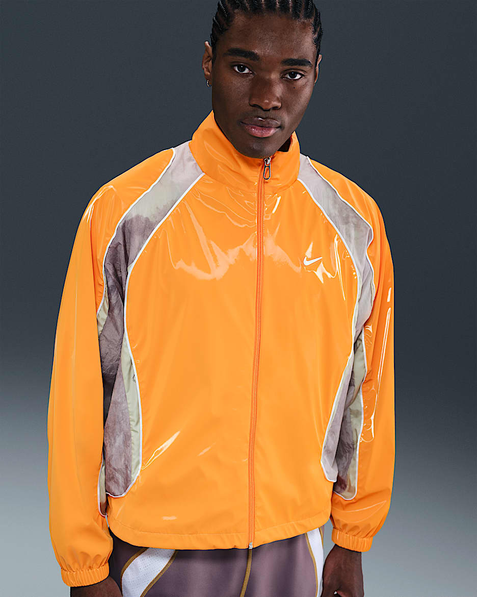 Nike Project F.R.O.G. Men's Track Jacket - Sundial/Taupe Grey/Olive Aura/White
