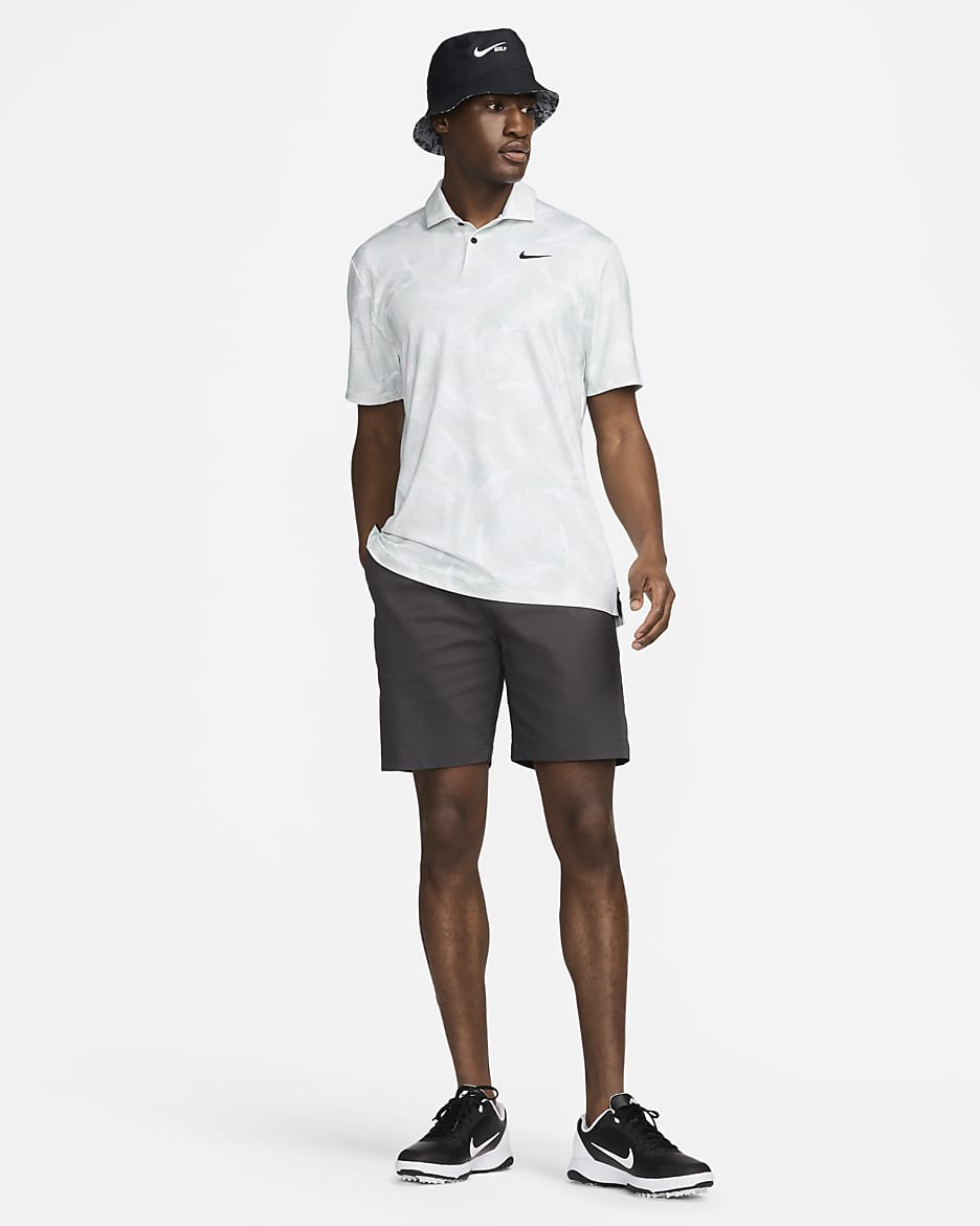 Polo da golf Dri-FIT Nike Tour – Uomo - Summit White/Nero