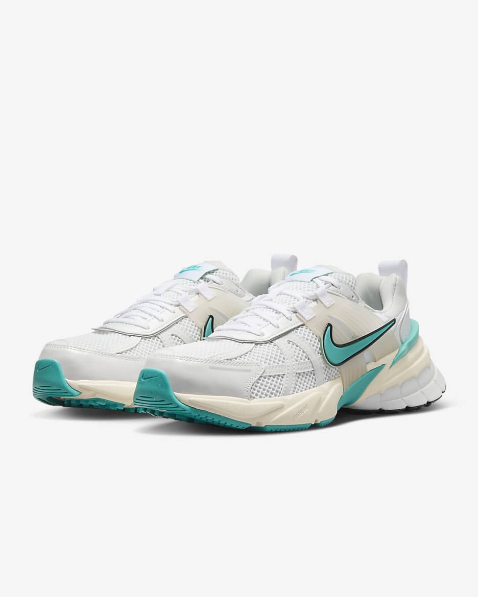 Nike V2K Run Shoes - White/Coconut Milk/Summit White/Dusty Cactus