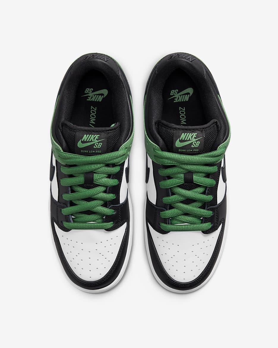 Παπούτσι skateboarding Nike SB Dunk Low Pro - Classic Green/Λευκό/Classic Green/Μαύρο