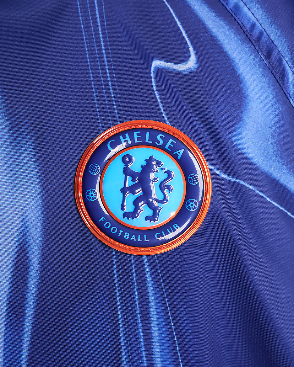 FC Chelsea Windrunner Nike Fußball-Anorak (Herren) - Rush Blue/Weiß