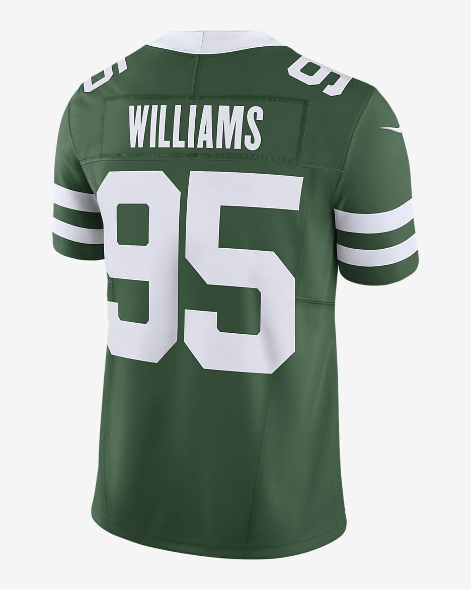 Quinnen Williams New York Jets Men's Nike Dri-FIT NFL Limited Football Jersey - Green