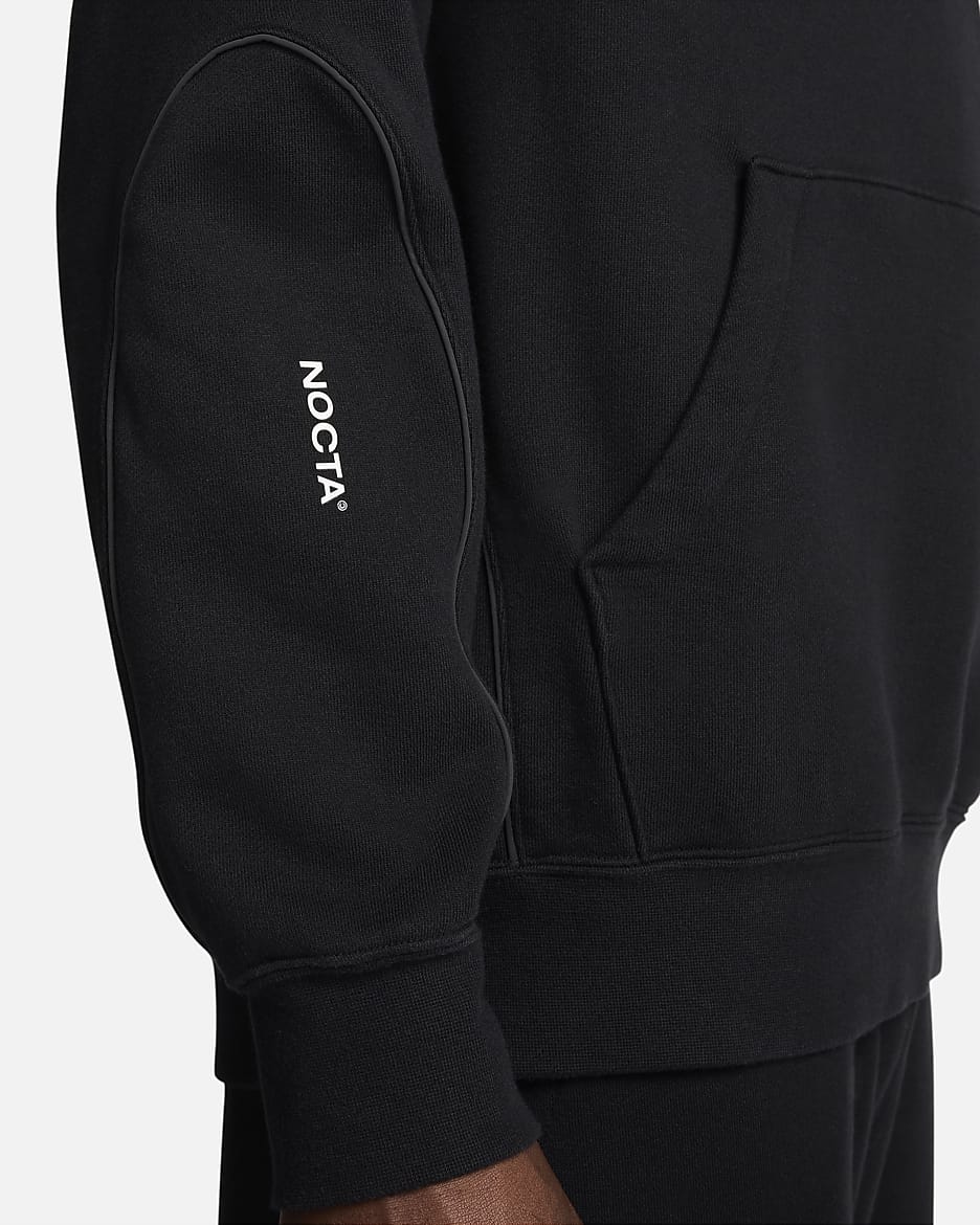 NOCTA NOCTA Fleece CS Hoodie - Schwarz/Schwarz/Weiß