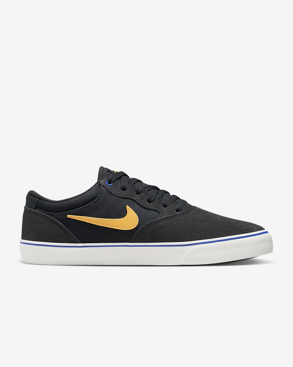 Tenis de skateboarding Nike SB Chron 2 - Antracita/Antracita/Vela/Oro universitario