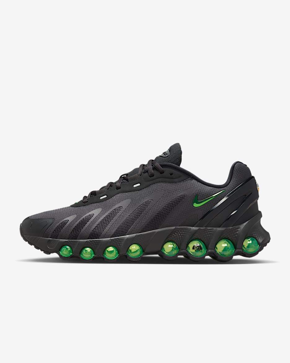 AIR MAX DN8 - Black/Dark Smoke Grey/Black/Green Strike