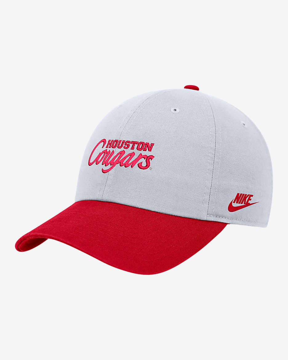 Houston Nike College Campus Cap - White