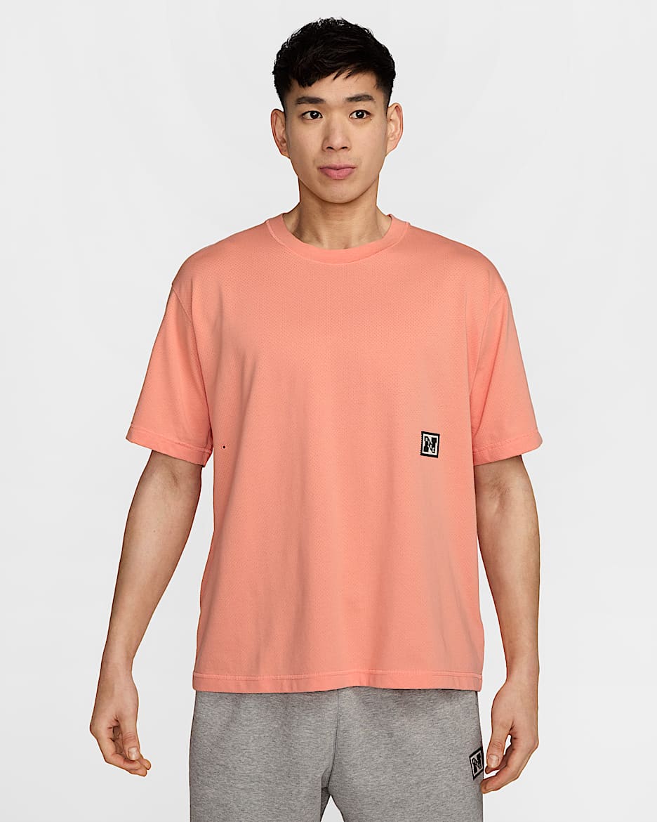 Haut de fitness Dri-FIT Nike Gym Heritage pour homme - Apricot Agate