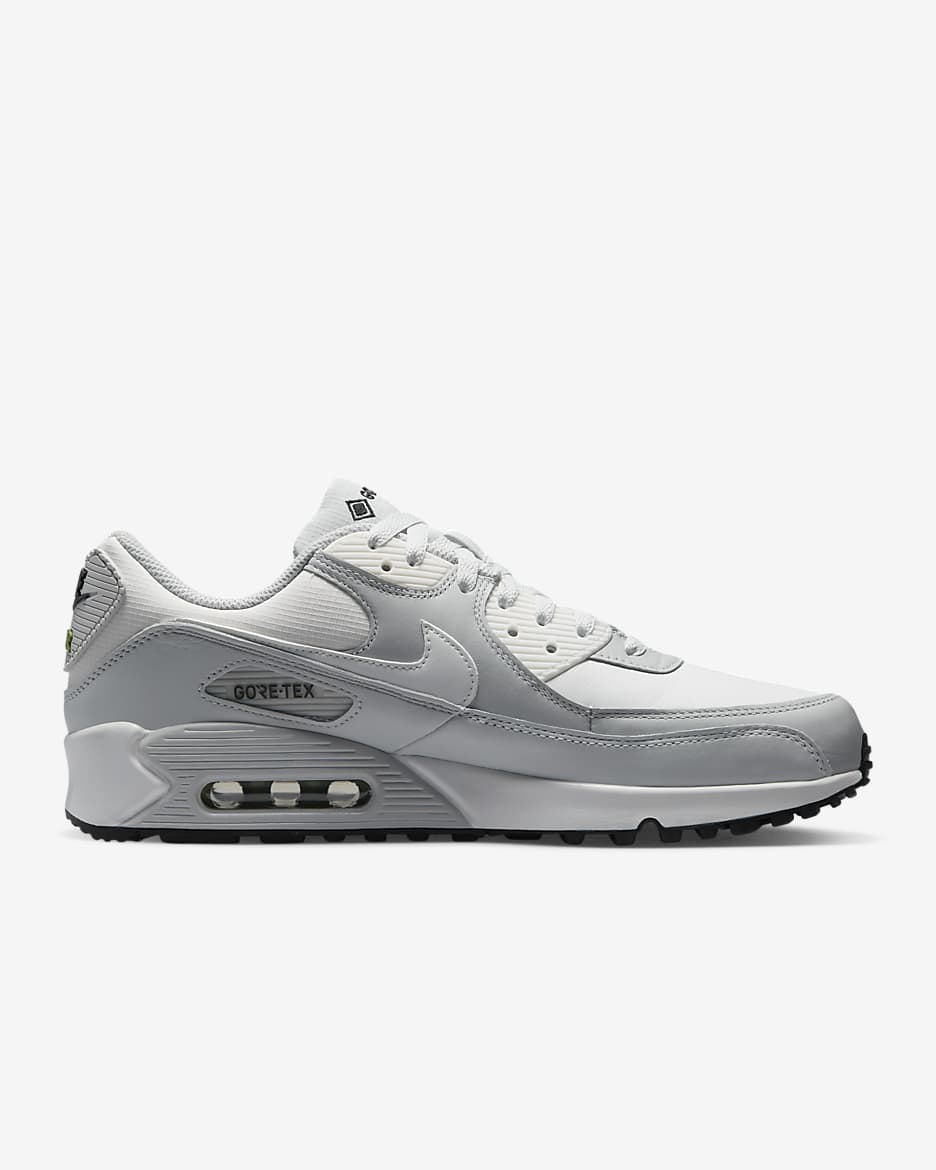 Nike Air Max 90 GORE-TEX Shoes - Photon Dust/Grey Fog/Chlorophyll/Summit White