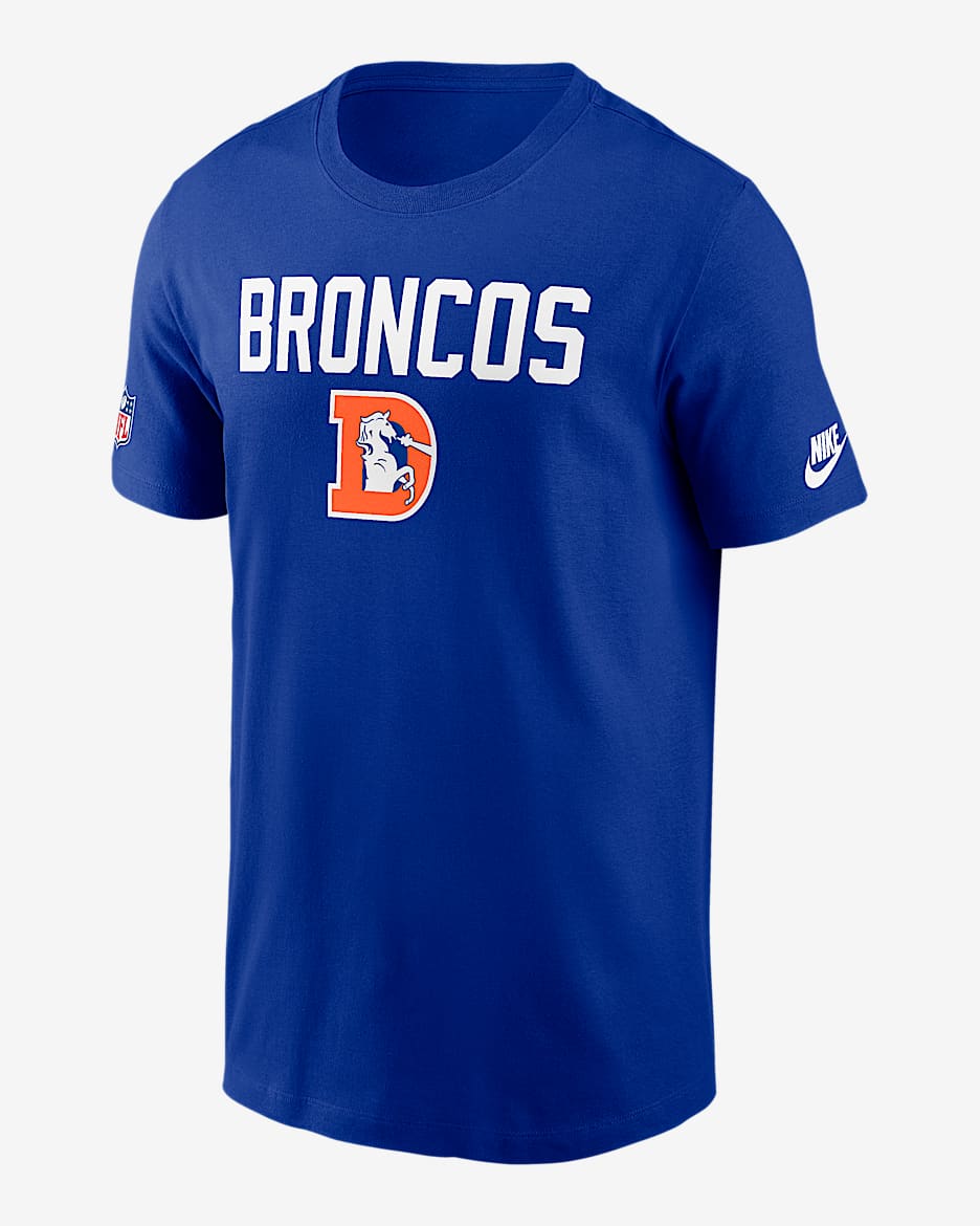 Playera Nike Dri-FIT de la NFL para hombre Denver Broncos Alt Onside Conversion - Royal