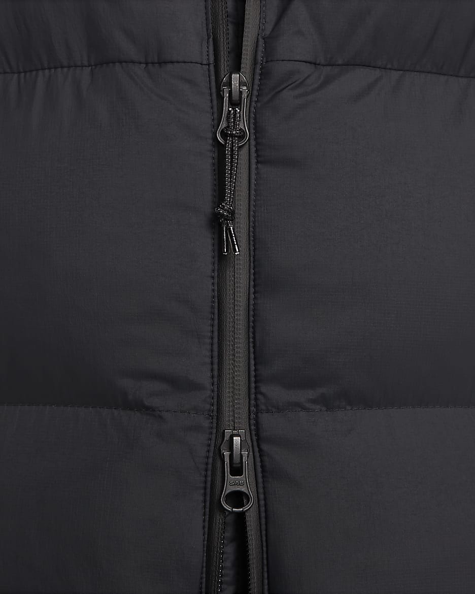 Veste à capuche ample Therma-FIT ADV Nike ACG « Lunar Lake » PrimaLoft® pour homme - Noir/Noir/Summit White