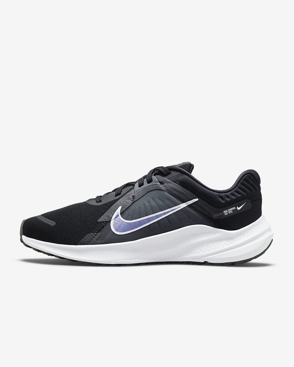 Nike Quest 5 Women's Road Running Shoes - Black/Iron Grey/Dark Smoke Grey/White
