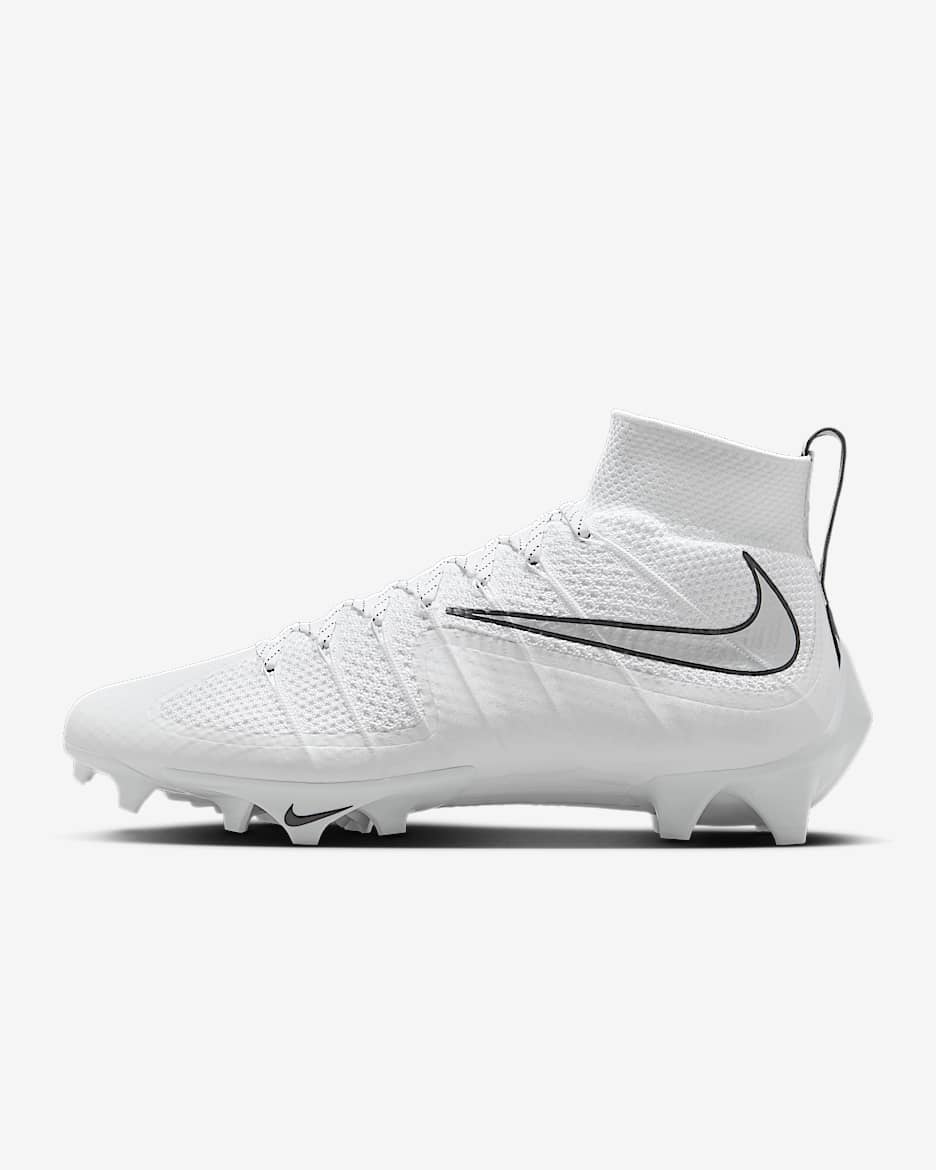 Nike Vapor Edge 360 "Untouchable" Men's Football Cleats - White/Black/Metallic Silver