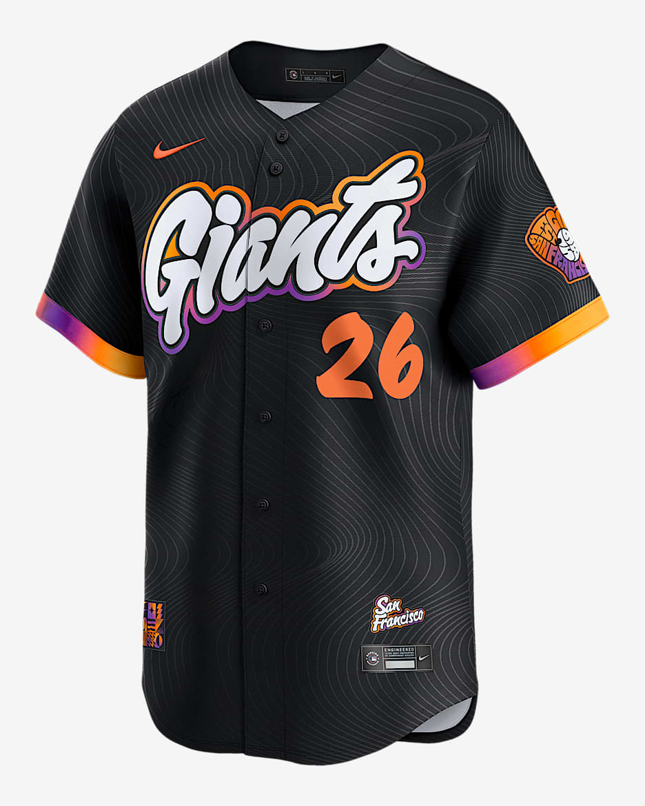 Matt Chapman San Francisco Giants City Connect Men's Nike Dri-FIT ADV MLB Limited Jersey - Grey
