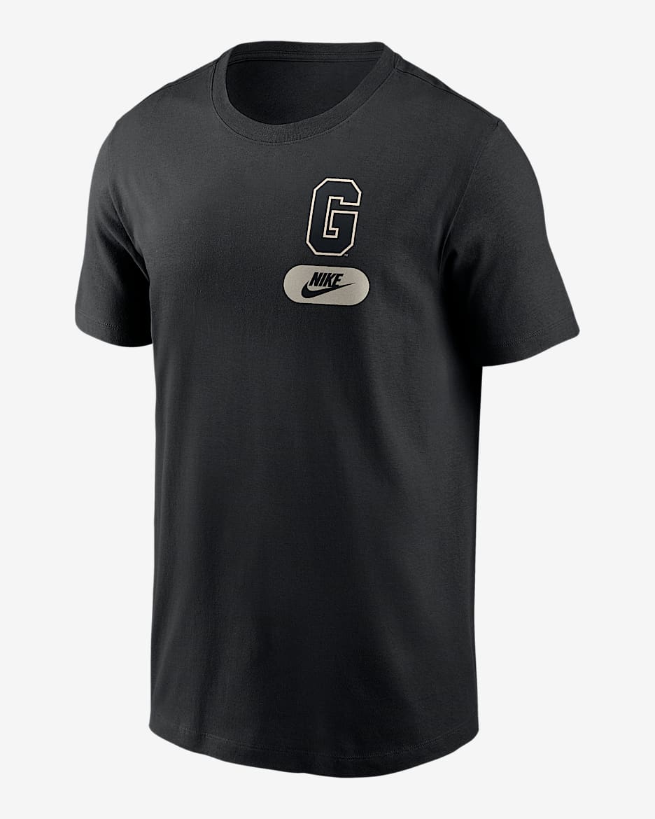 Georgia 2-Hit Men's Nike College T-Shirt - Black