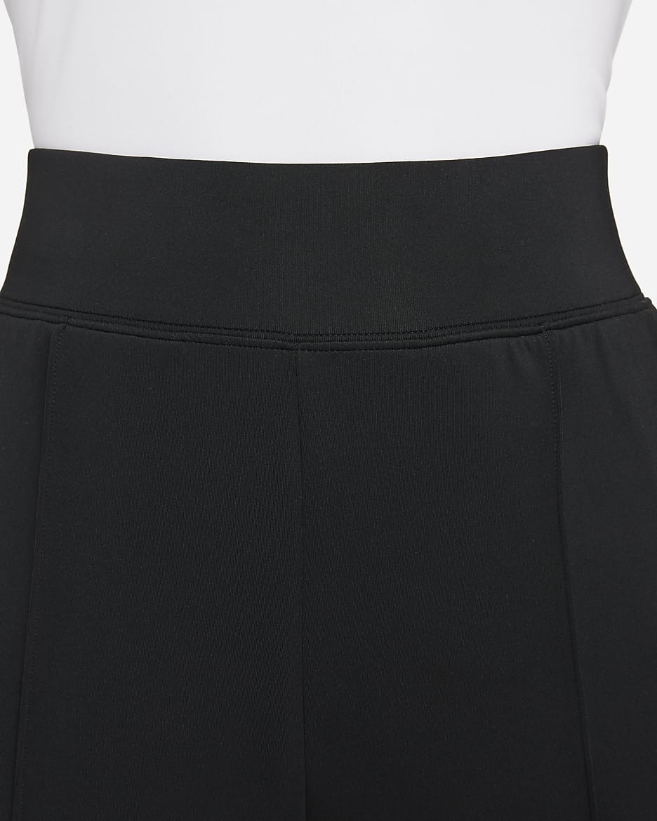 NikeCourt Dri-FIT Pantalón de tenis de tejido Knit - Mujer - Negro