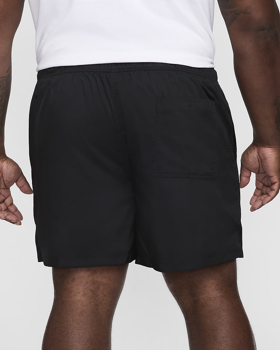 Nike Club Men's Woven Flow Shorts - Black