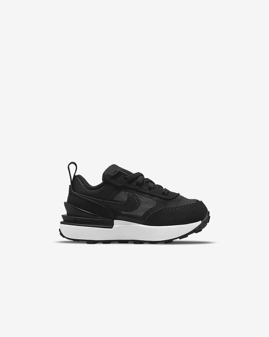 Nike Waffle One Baby/Toddler Shoes - Black/White/Orange/Black