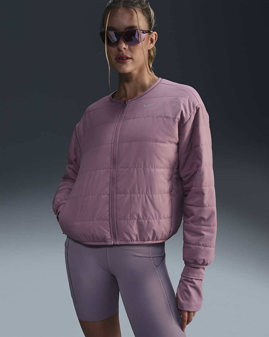 Veste de running Nike Therma-FIT Swift pour femme - Plum Dust