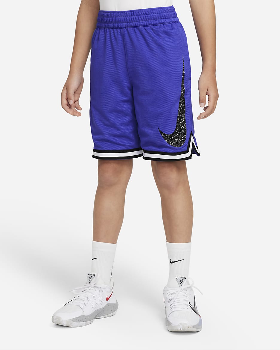 Shorts de entrenamiento para niño talla grande Nike Dri-FIT KP DNA - Lapislázuli/Fantasma