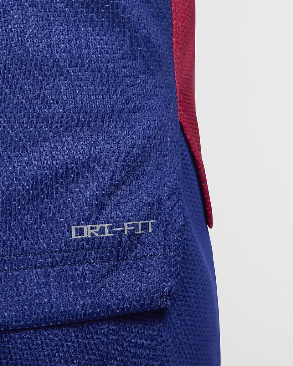 F.C. Barcelona 2024 Home Men's Nike DriFIT Basketball Replica Jersey