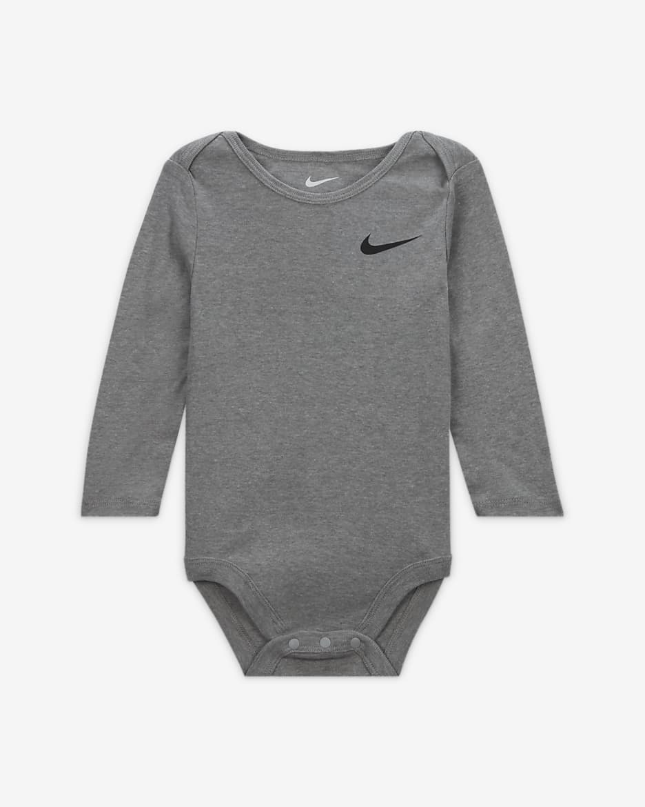 Conjunto de 3 piezas de body para bebé (12 a 24 meses) Nike Essentials - Negro