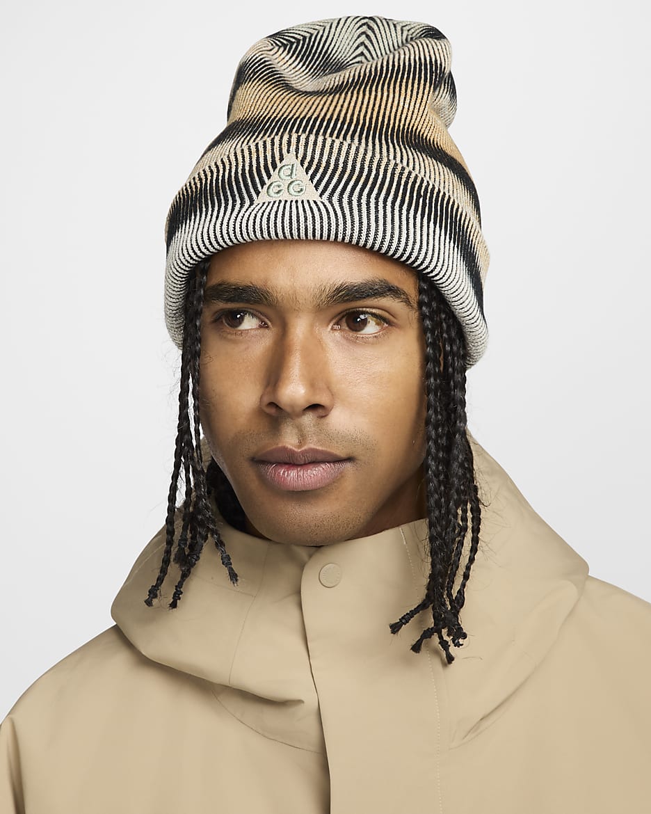 Nike Peak ACG Beanie - Flax/Guava Ice/Jade Horizon/Jade Horizon