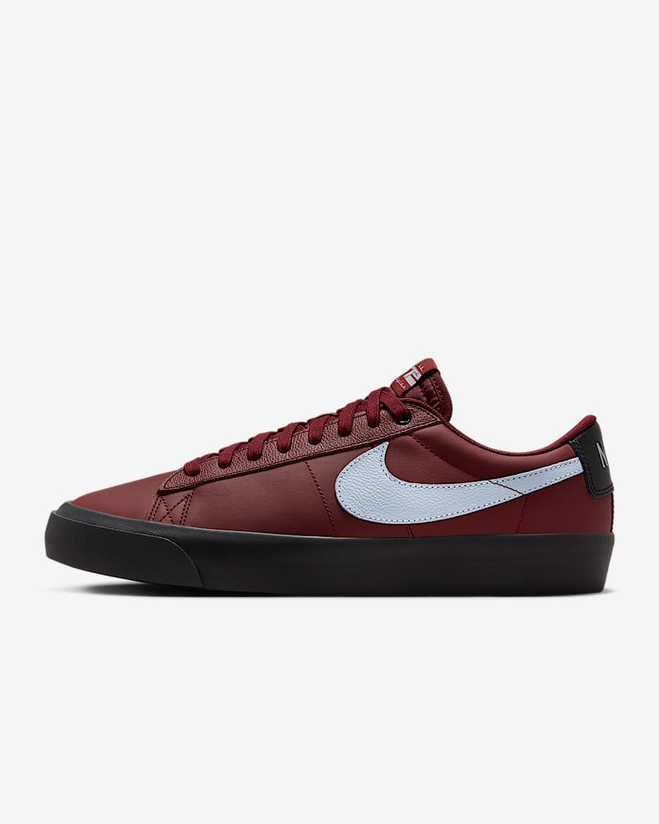 Pánské boty Nike SB Blazer Low Pro GT - Dark Team Red/Dark Team Red/Černá/Light Armory Blue