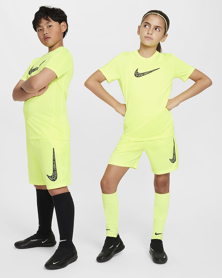 Kraťasy Nike Trophy23 Dri-FIT pro větší děti - Volt