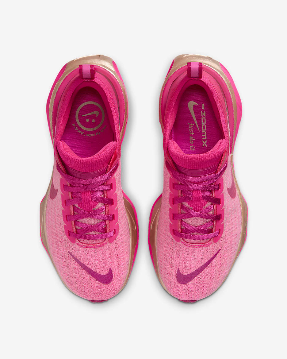 Nike Invincible 3 Women's Road Running Shoes - Fierce Pink/Pink Spell/Pink Blast/Fireberry