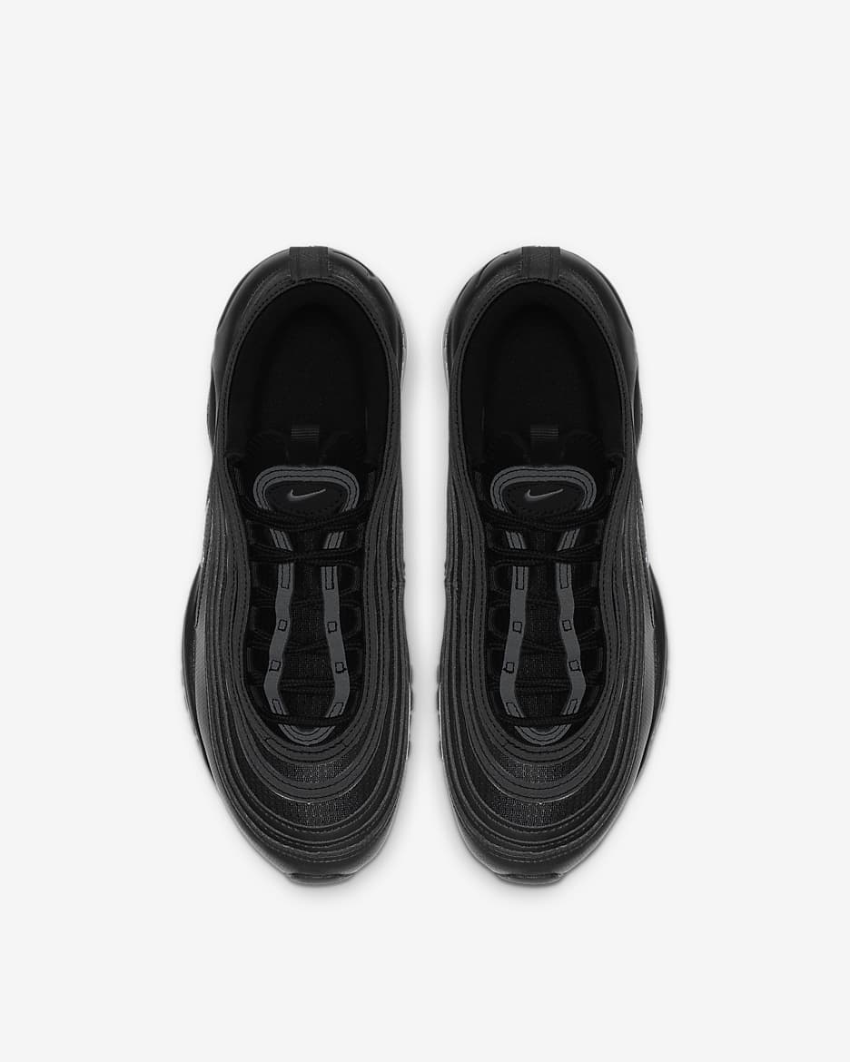 Sapatilhas Nike Air Max 97 Júnior - Preto/Anthracite/Branco