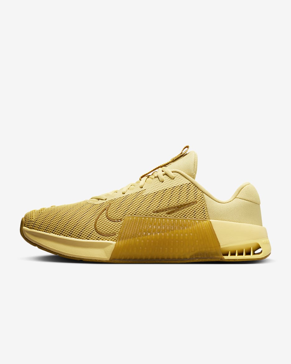 Tenis de entrenamiento para hombre Nike Metcon 9 - Oro Saturno/Broncino