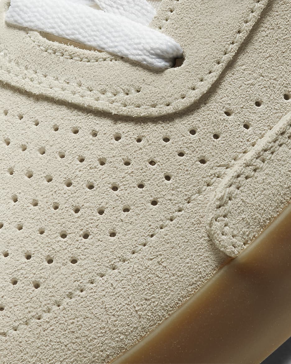 Nike SB Heritage Vulc Skate Shoes - Summit White/White/Gum Light Brown/Lucky Green