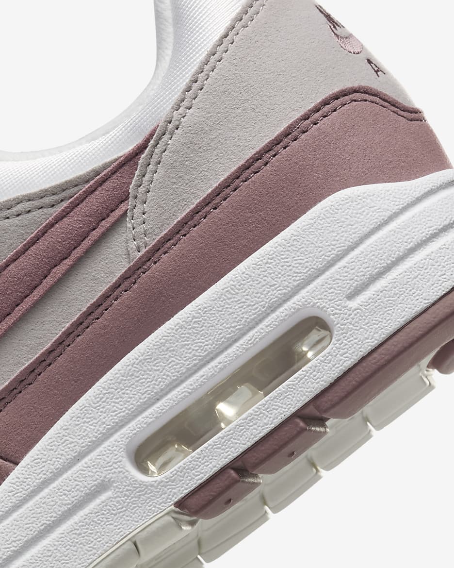 Nike Air Max 1 女鞋 - Summit White/Light Iron Ore/Smokey Mauve