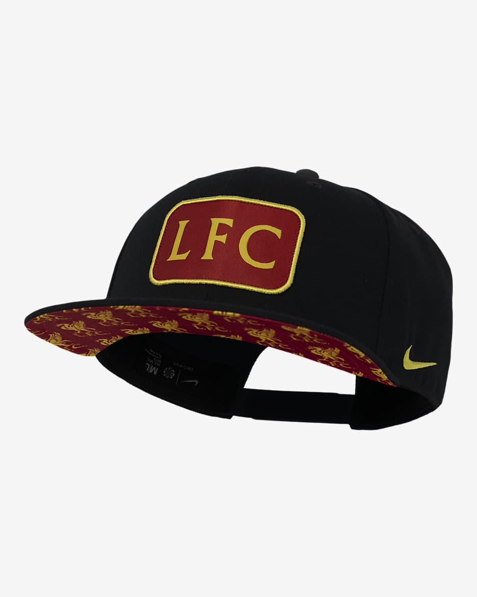 Liverpool FC Pro Nike Soccer Cap - Black