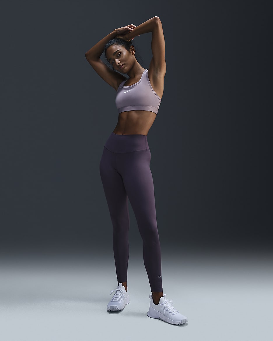 Nike One Leggings de longitud completa i cintura alta - Dona - Dark Raisin