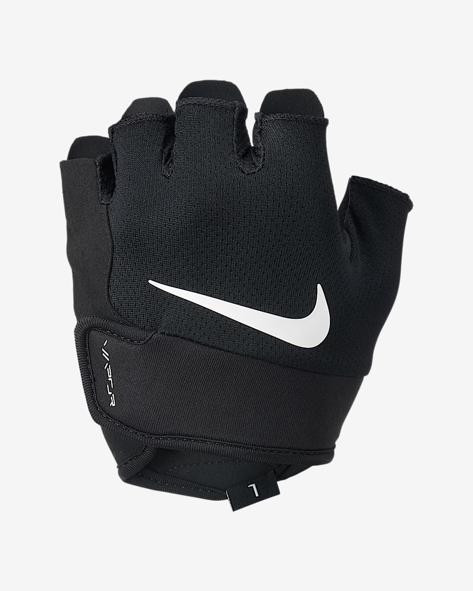 Męskie rękawiczki treningowe Nike Vapor - Czerń/Czerń/Biel