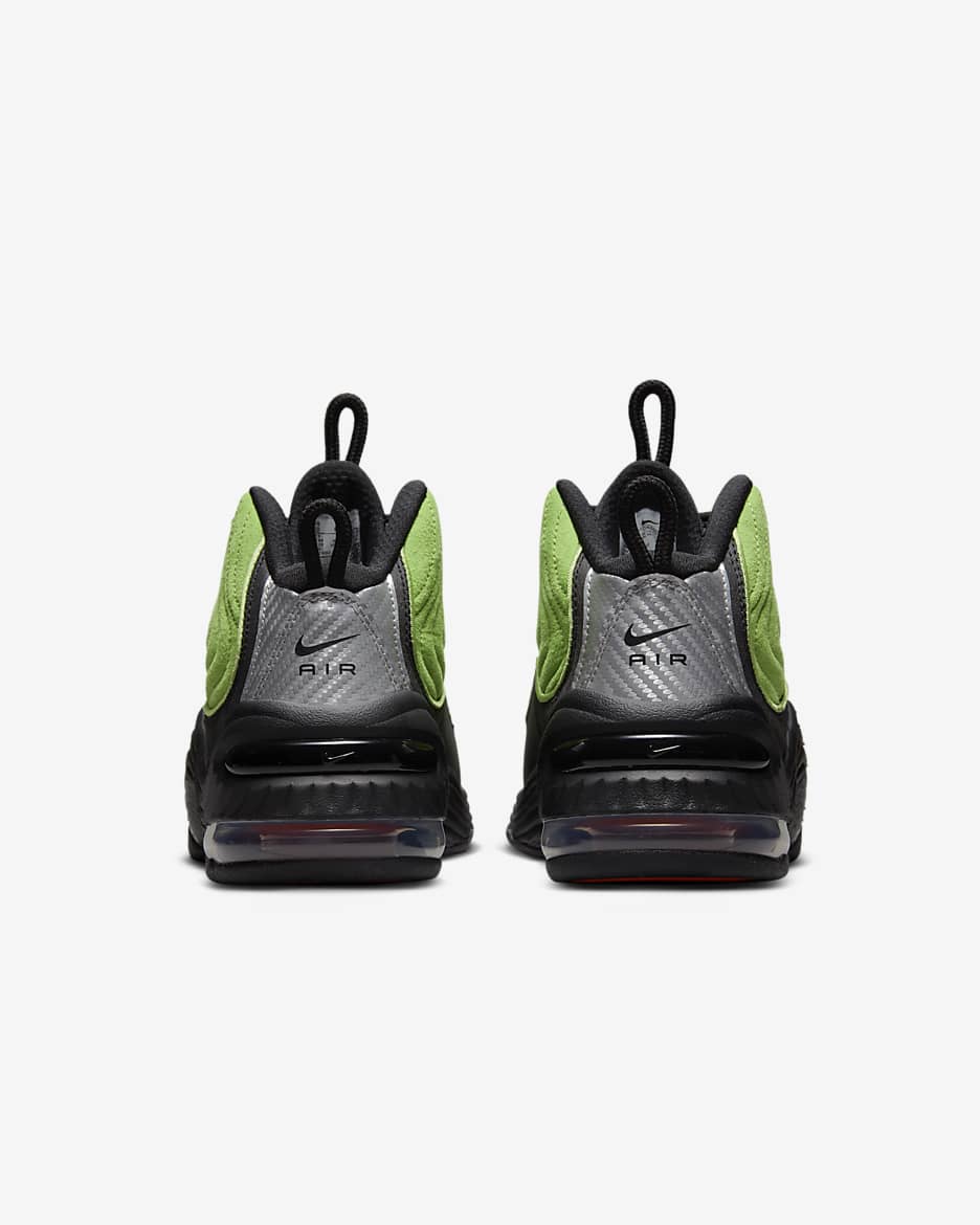 Nike Air Penny 2 x Stüssy Men's Shoes - Vivid Green/Black/Black