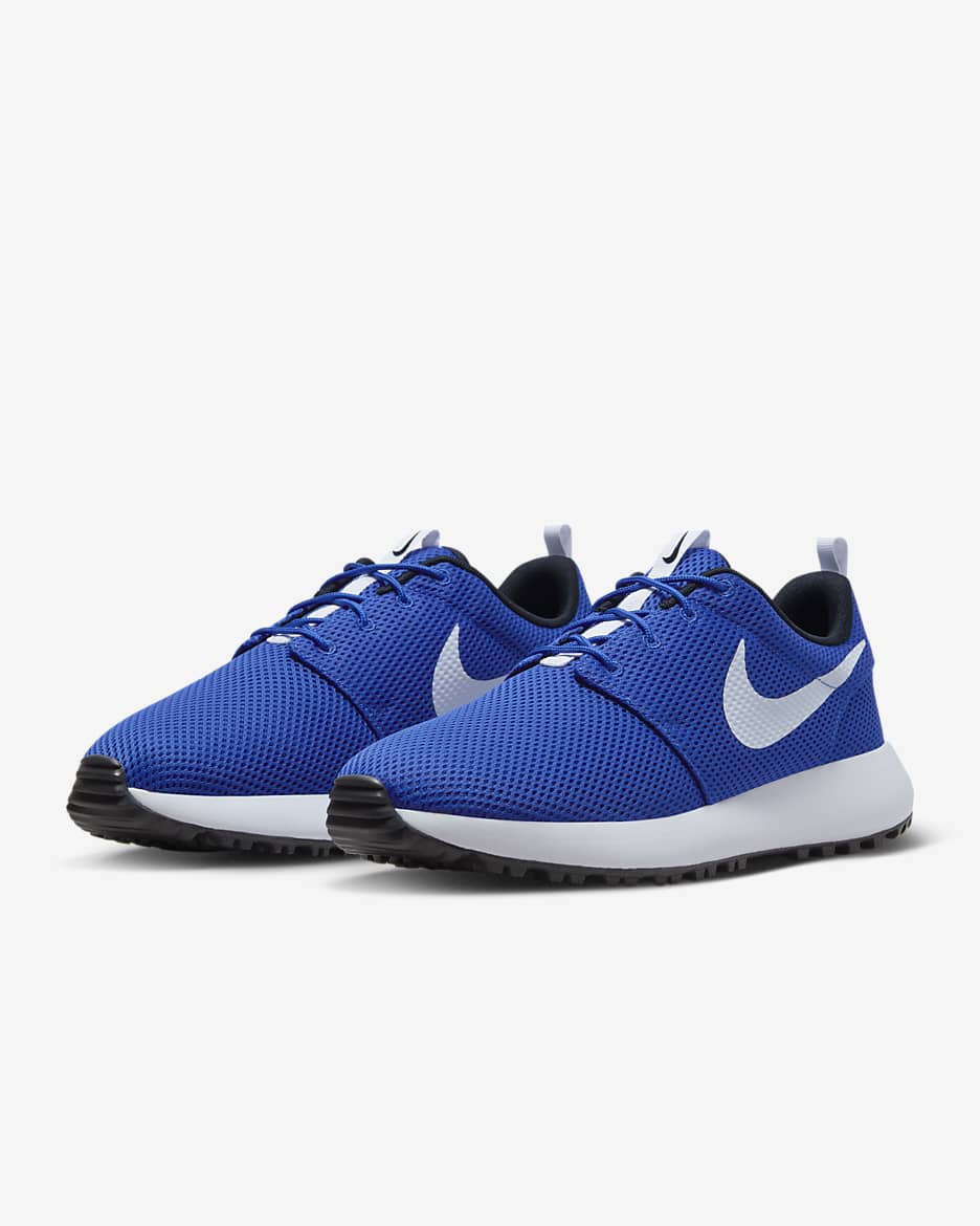 Roshe G Next Nature Men's Golf Shoes - Hyper Royal/Black/White