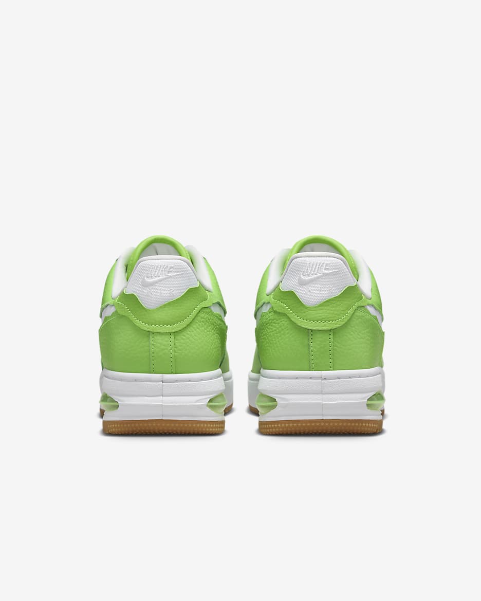 Tenis para hombre Nike Air Force 1 Low EVO - Verde acción/Toque de limón claro/Amarillo goma/Blanco