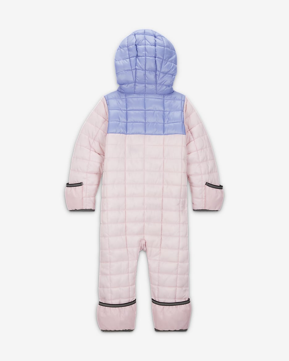 Nike Baby (12–24M) Colour-block Snowsuit - Pink Foam