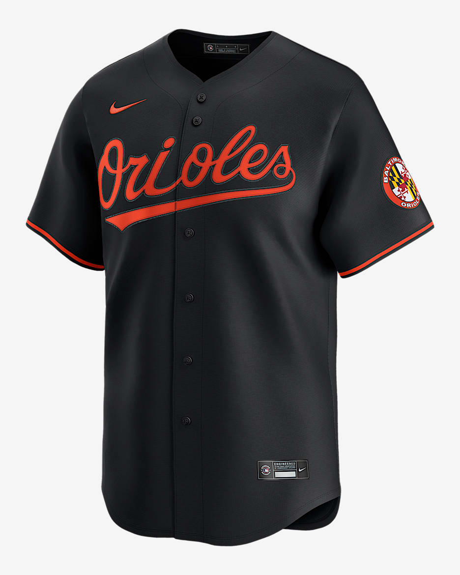 Jersey Nike Dri-FIT ADV de la MLB Limited para hombre Baltimore Orioles - Negro