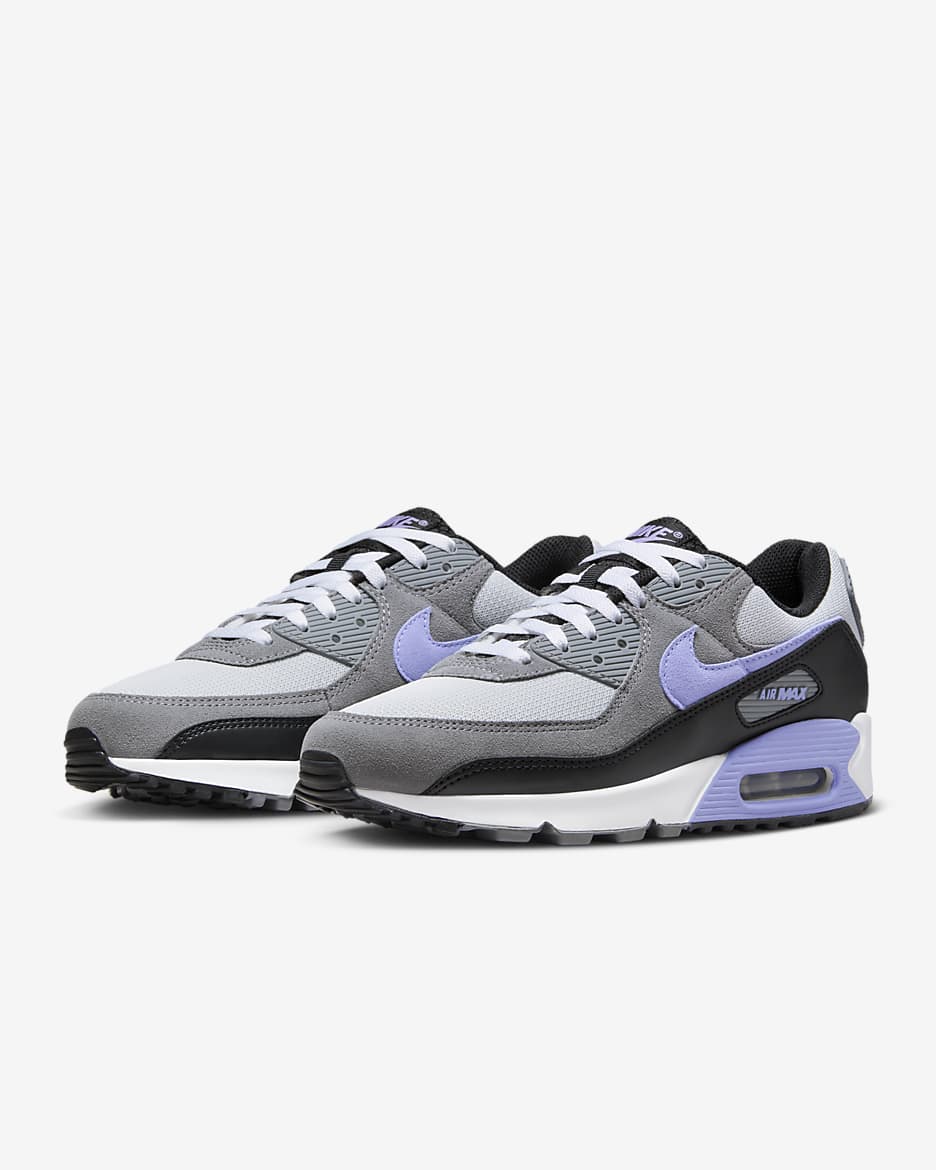 Nike Air Max 90 Men's Shoes - Photon Dust/Cool Grey/Black/Light Thistle