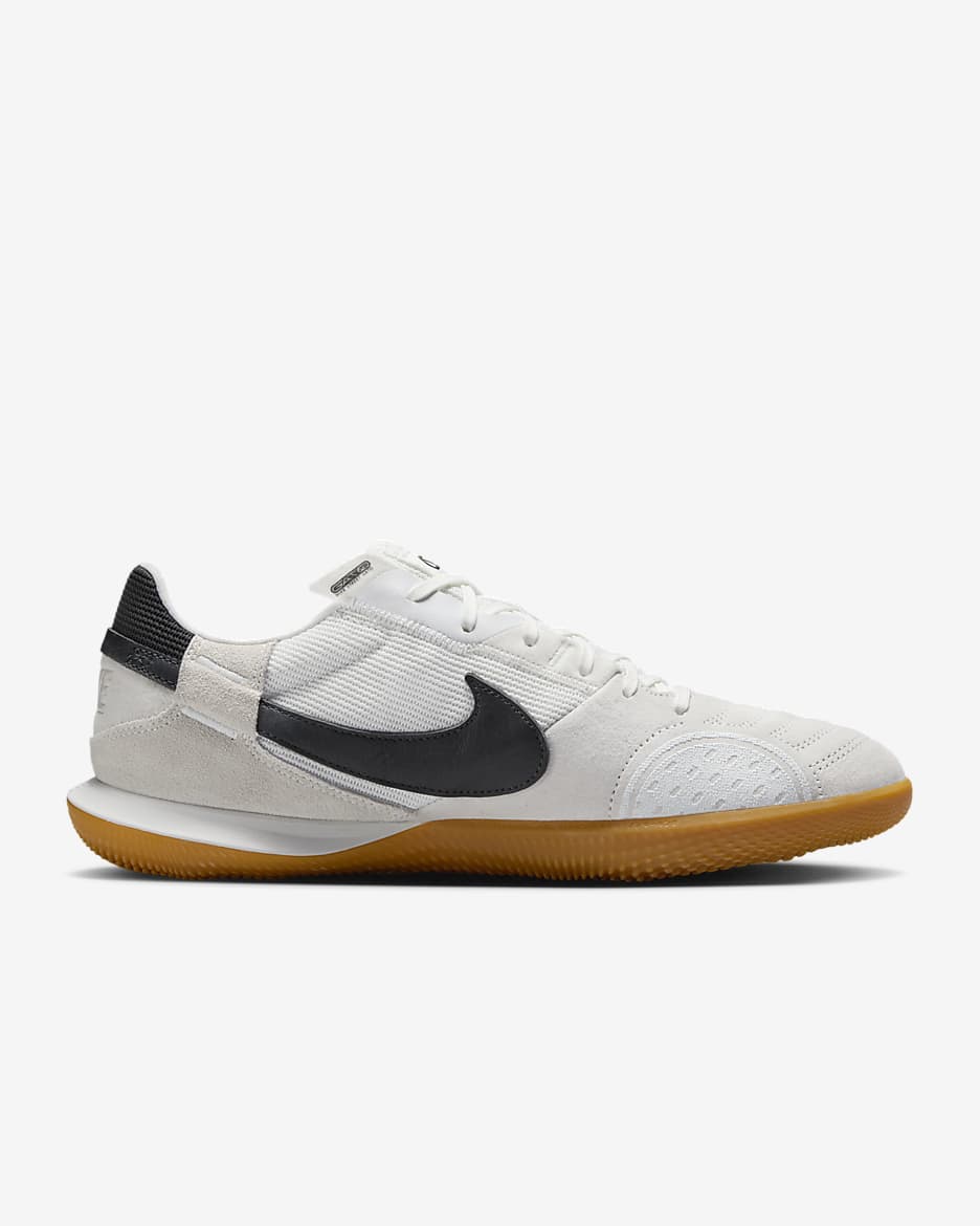 Nike Streetgato Low-Top Soccer Shoes - Summit White/Night Forest