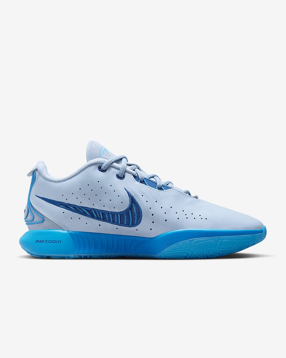 Calzado de básquetbol LeBron XXI - Azul militar claro/Azul héroe/Azul glacial/Azul cancha