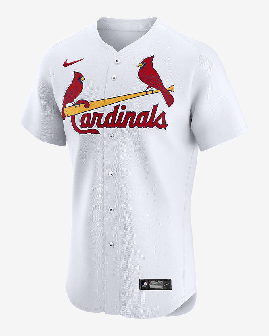 Jersey Nike Dri-FIT ADV de la MLB Elite para hombre St. Louis Cardinals - Blanco