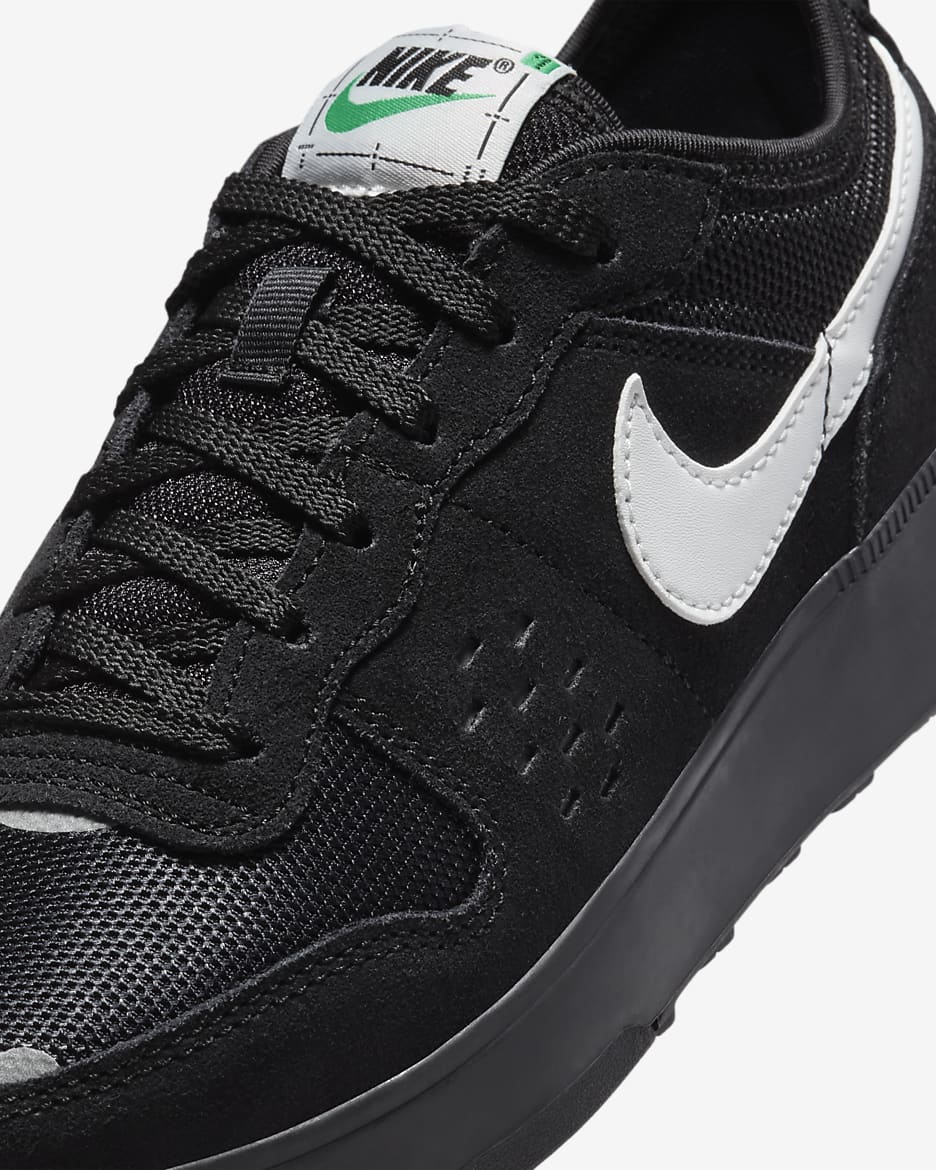 Tenis para niños grandes Nike C1TY - Negro/Verde estadio/Blanco cumbre