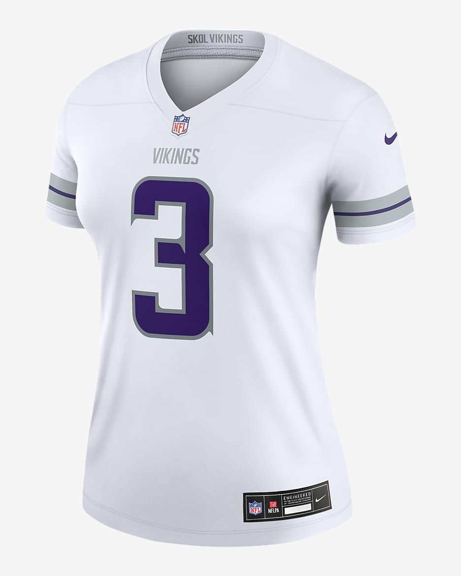 Jordan Addison Minnesota Vikings Women's Nike Dri-FIT NFL Legend Jersey - White